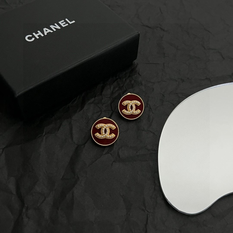 Ch*el earrings